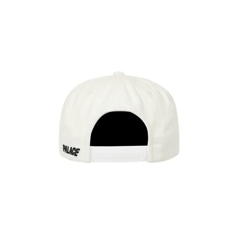 Palace FAUX LEATHER BUNNING MAN SNAPBACK WHITE - Colorway