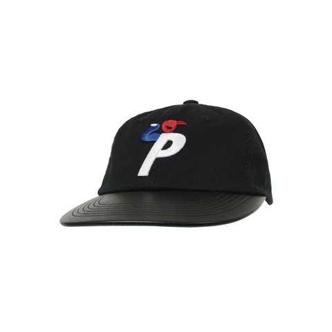 Palace FAUX LEATHER BUNNING MAN SNAPBACK BLACK - Colorway