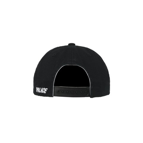 Palace FAUX LEATHER BUNNING MAN SNAPBACK BLACK - Colorway