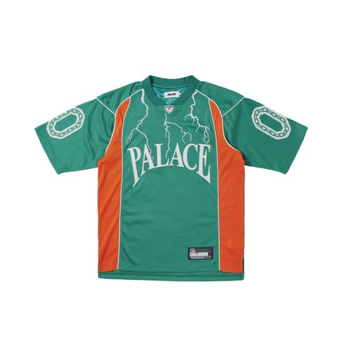 Palace HESH ATHLETIC JERSEY TURQUOISE - Colorway