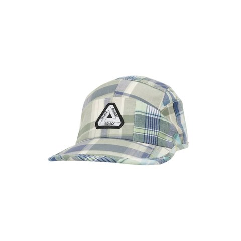 Palace TRI COOL MADRAS RUNNER BLUE / GREEN / NAVY - Colorway