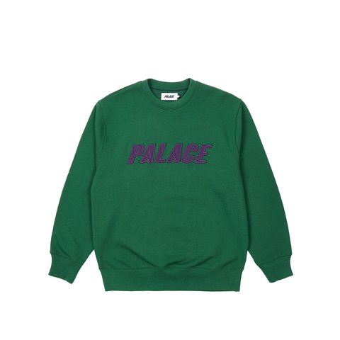 Palace IRIDESCENT APPLIQUE CREW HUNTSMAN - $148.00