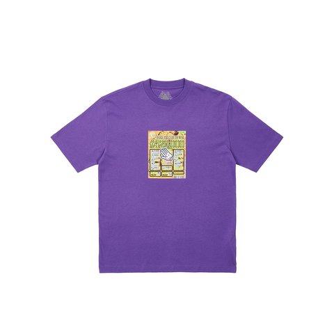Palace SCRATCHY T-SHIRT REGAL PURPLE - €48.00