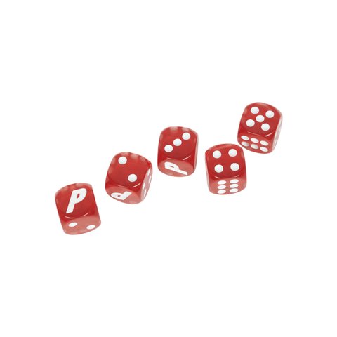 Palace PALACE DICE RED - Colorway