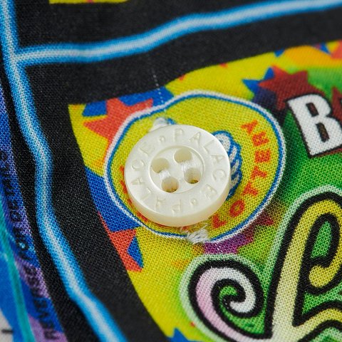 Palace SCRATCHY SHIRT BLACK - Colorway