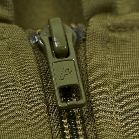 ADIDAS PALACE HOODED FIREBIRD TRACK TOP OLIVE