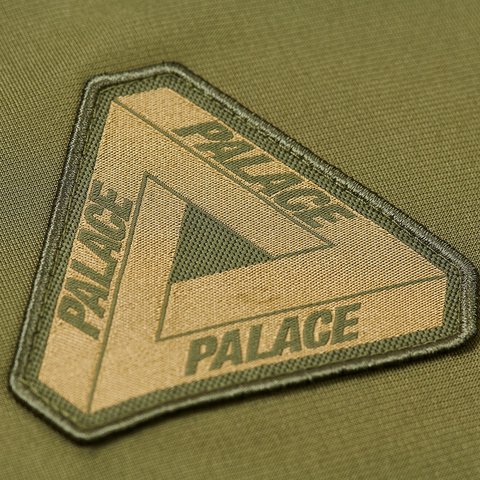 ADIDAS PALACE HOODED FIREBIRD TRACK TOP OLIVE