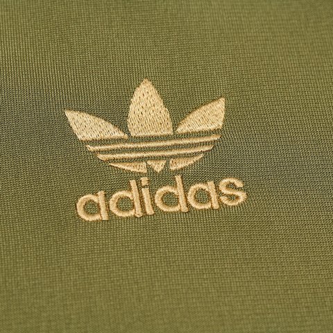 ADIDAS PALACE HOODED FIREBIRD TRACK TOP OLIVE