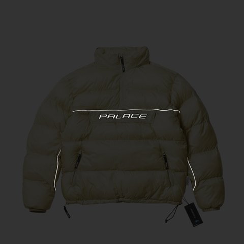 Palace PERTEX P90 PUFFA JACKET TAN - Colorway