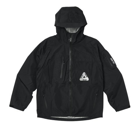 Palace GORE-TEX CARGO JACKET BLACK - Colorway
