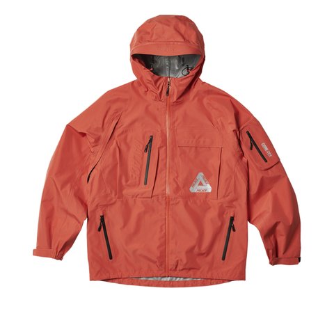 Palace GORE-TEX CARGO JACKET ORANGE - Colorway