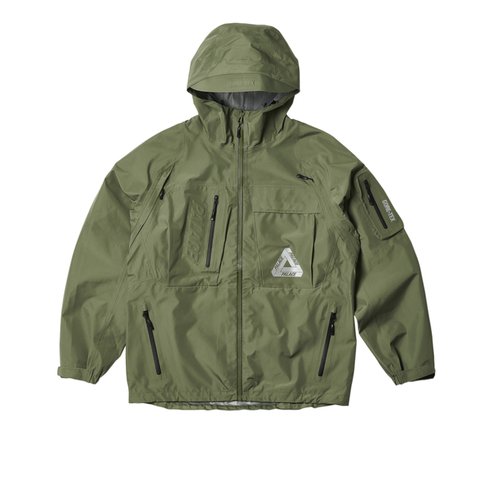 Palace GORE-TEX CARGO JACKET OLIVE - Colorway