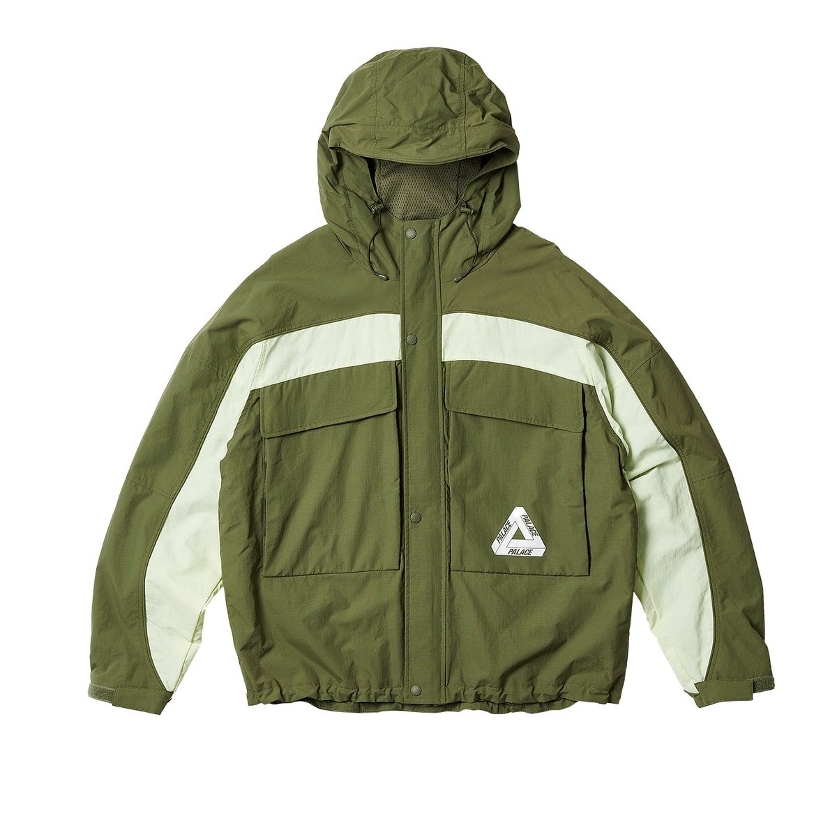 Palace GONE FISHING JACKET OLIVE (Spring 2023) - €238.00
