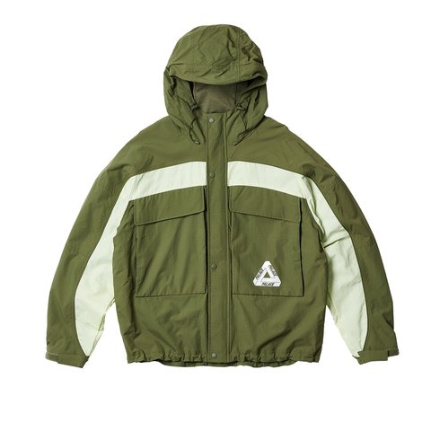 Palace GONE FISHING JACKET OLIVE - €238.00