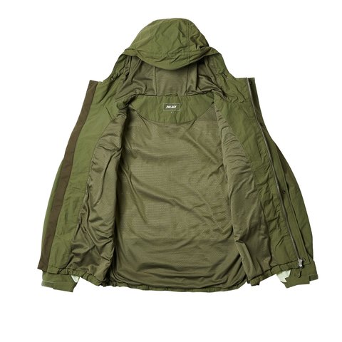 Palace GONE FISHING JACKET OLIVE - Colorway