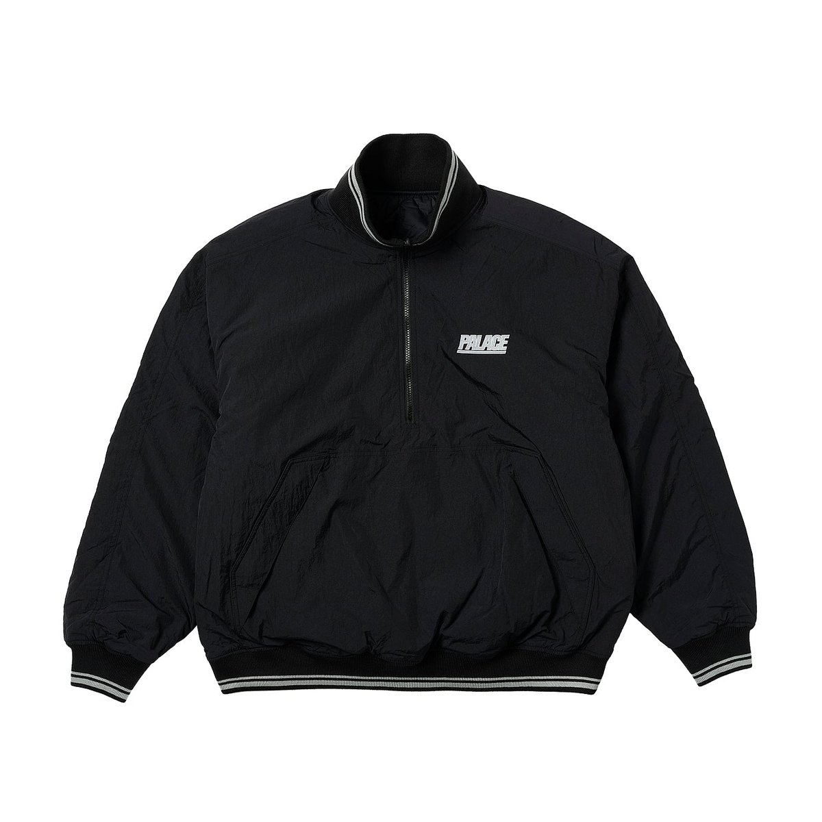 Palace REVERSIBLE QUILTED SPORTS BOMBER BLACK (Spring 2023) - €238.00