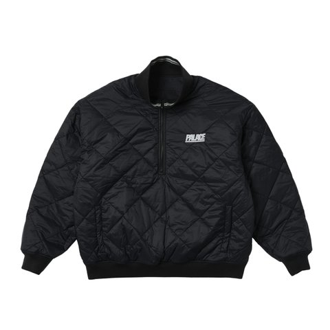 Palace REVERSIBLE QUILTED SPORTS BOMBER BLACK - Colorway