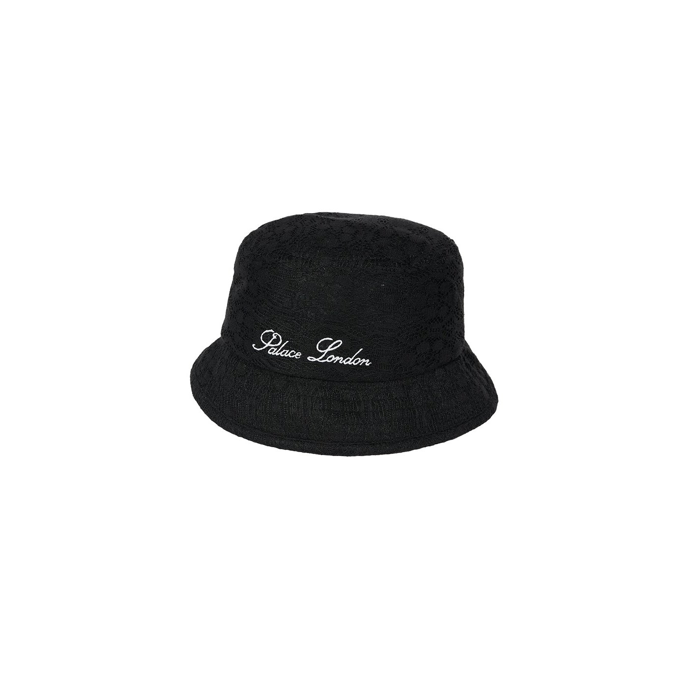 PAL-LACE BUCKET HAT BLACK