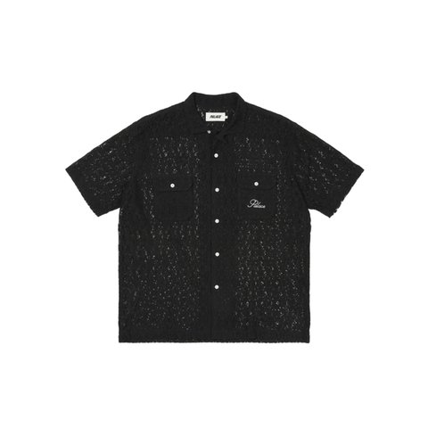 Palace LACE SHIRT BLACK - Colorway