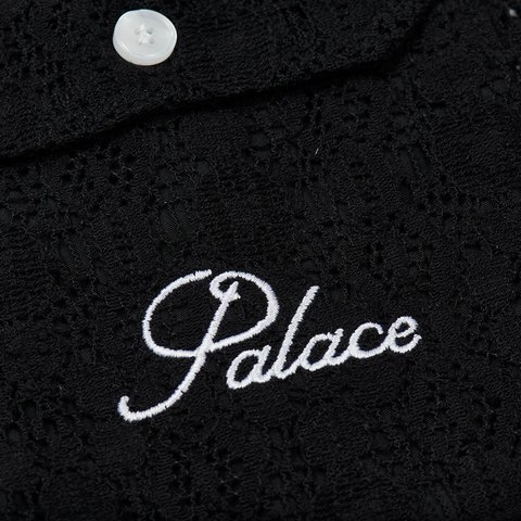 Palace LACE SHIRT BLACK - Colorway