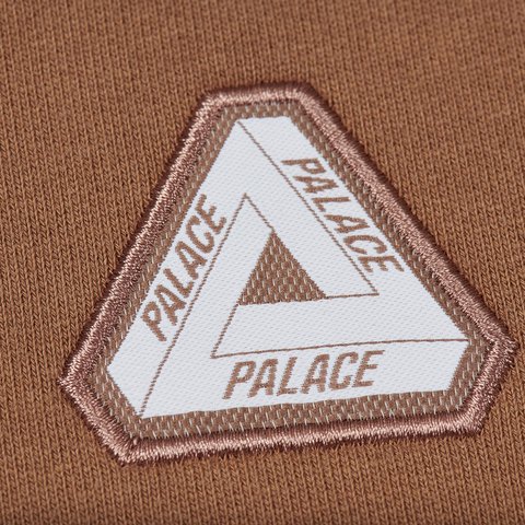 Palace SOFAR ZIP HOOD MOCHA - Colorway