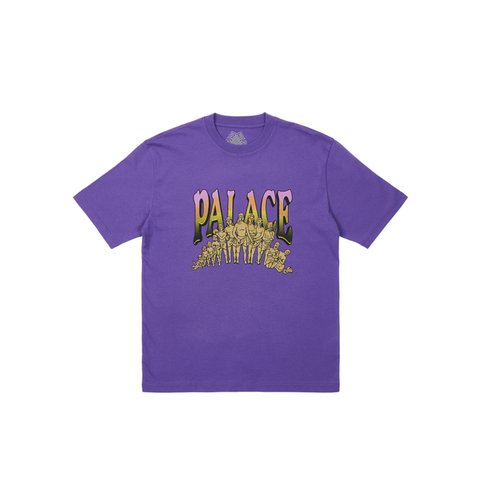 Palace FROM THE BEGINNING TO THE END T-SHIRT REGAL PURPLE - Colorway