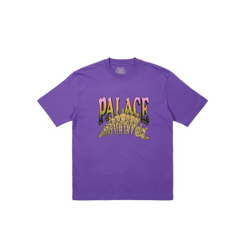 Palace FROM THE BEGINNING TO THE END T-SHIRT REGAL PURPLE - $48.00