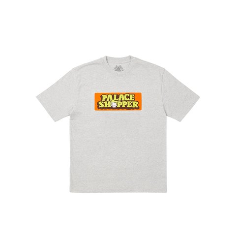 Palace PALACE SHOPPER T-SHIRT GREY MARL - $48.00