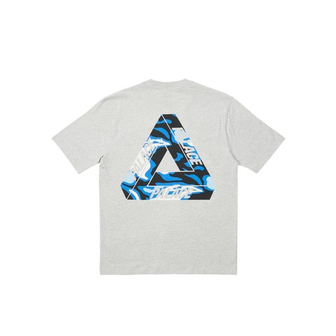 Palace JUNGLE CAMO TRI-FERG T-SHIRT GREY MARL - Colorway