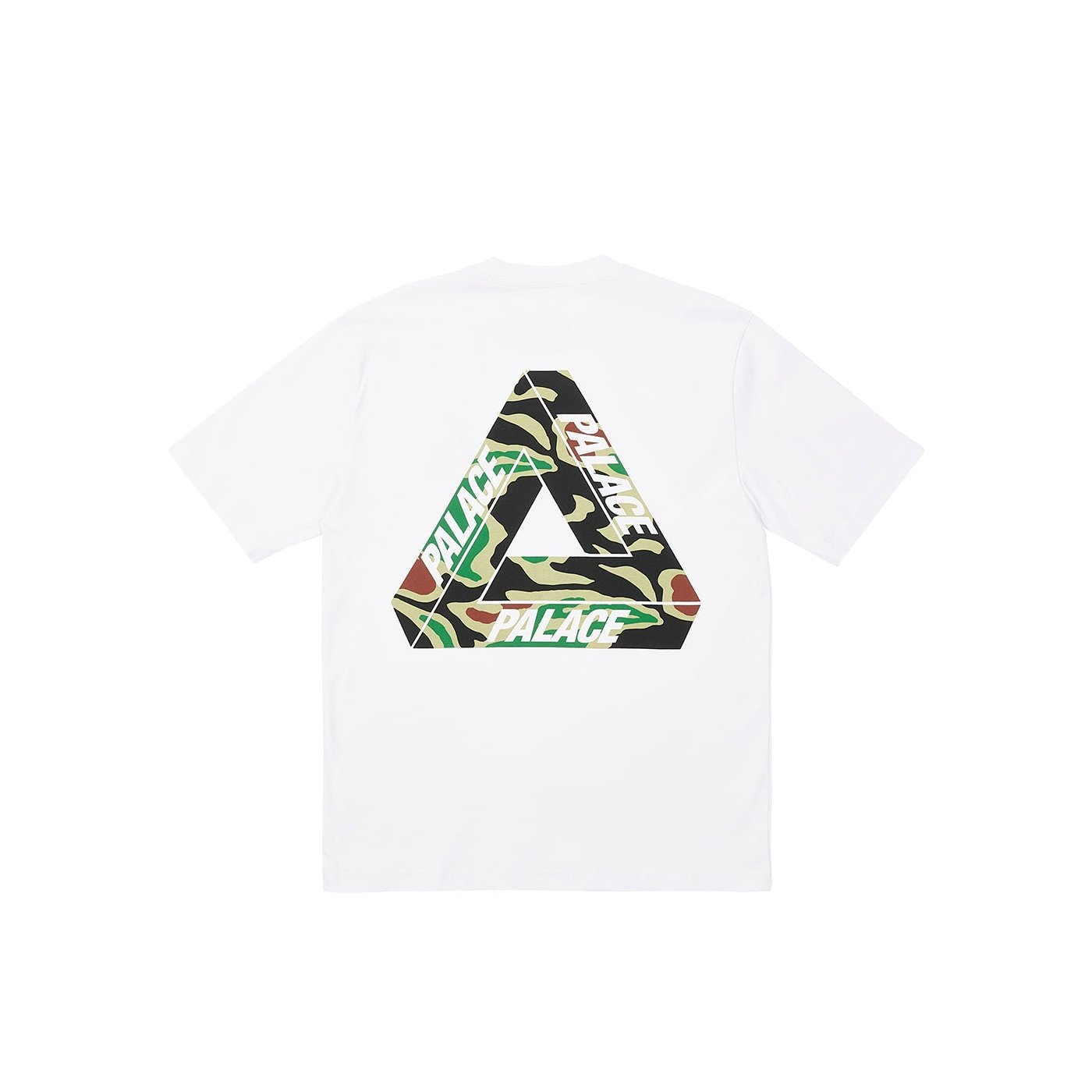 JUNGLE CAMO TRI-FERG T-SHIRT WHITE