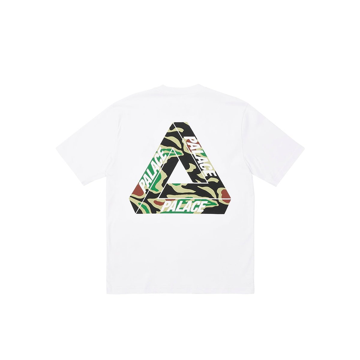 Palace JUNGLE CAMO TRI-FERG T-SHIRT WHITE (Spring 2023) - $48.00