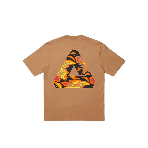 Palace JUNGLE CAMO TRI-FERG T-SHIRT MOCHA - $48.00