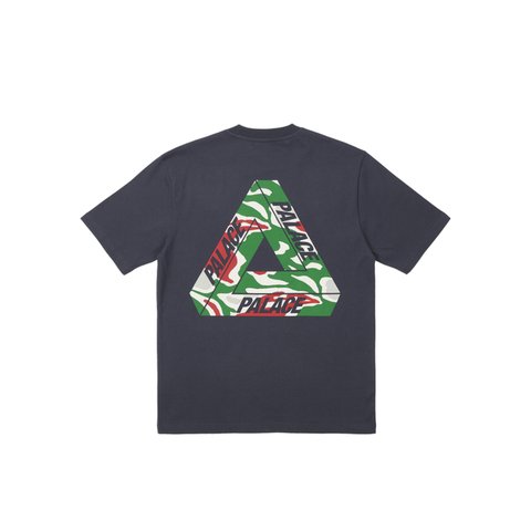 Palace JUNGLE CAMO TRI-FERG T-SHIRT NAVY - Colorway