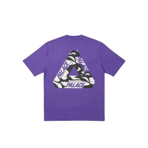 Palace JUNGLE CAMO TRI-FERG T-SHIRT REGAL PURPLE - Colorway