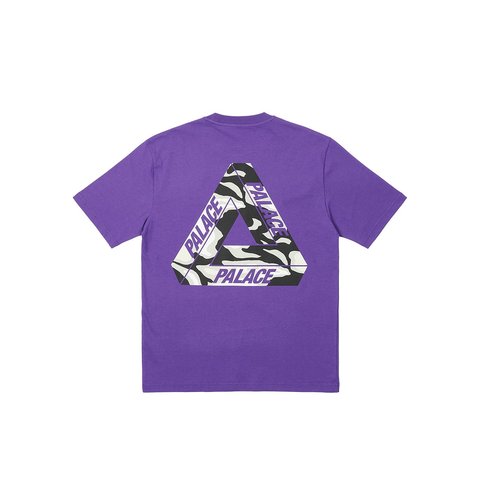 JUNGLE CAMO TRI-FERG T-SHIRT REGAL PURPLE