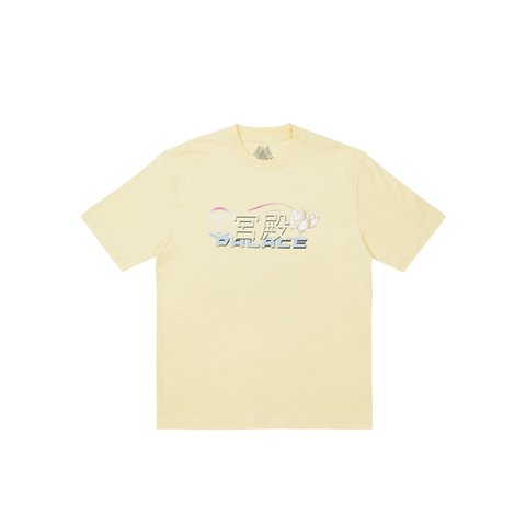 Palace CUTEY T-SHIRT MELLOW YELLOW - Colorway