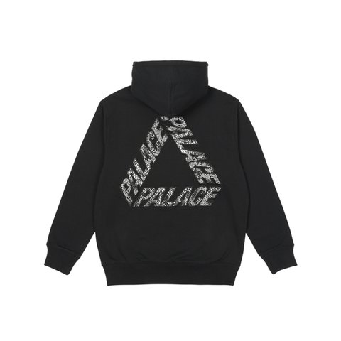 P-3 SNAKE APPLIQUE HOOD BLACK