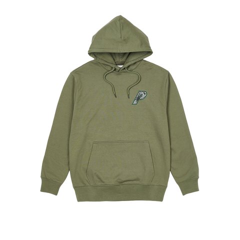 P-3 SNAKE APPLIQUE HOOD OLIVE