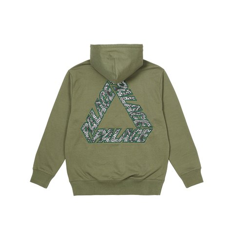 P-3 SNAKE APPLIQUE HOOD OLIVE