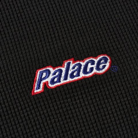 Palace WAFFLE LONGSLEEVE BLACK - Colorway