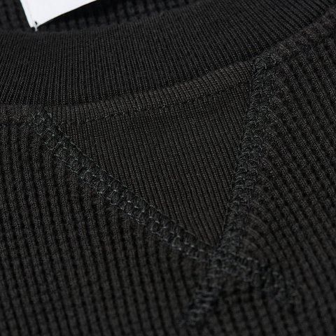 Palace WAFFLE LONGSLEEVE BLACK - Colorway
