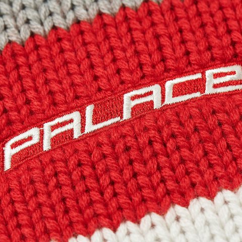 HEAVY STRIPE KNIT NAVY