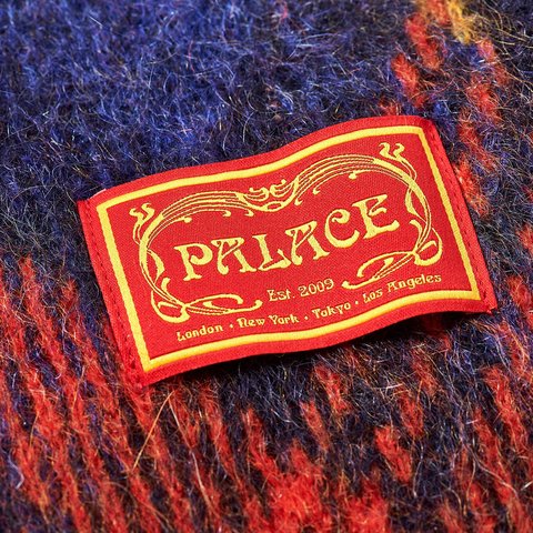 Palace FLUFFY CARDIGAN ORANGE - Colorway