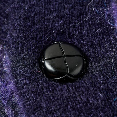 FLUFFY CARDIGAN PURPLE