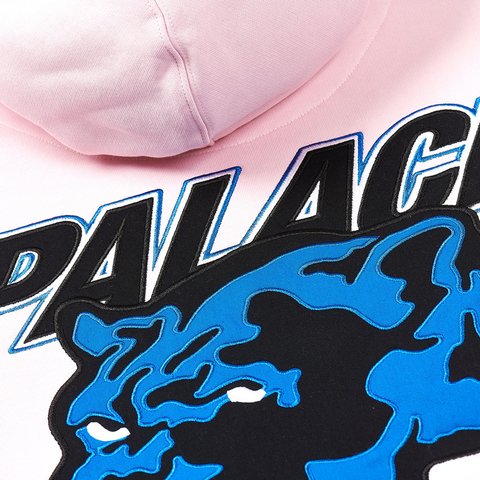 Palace PANTHER HOOD LUSH FLUSH - Colorway