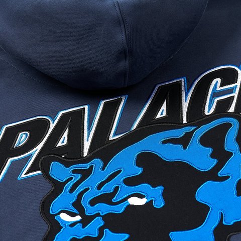 Palace PANTHER HOOD NAVY - Colorway