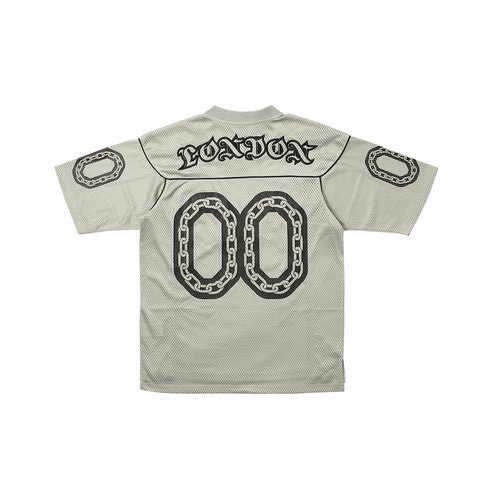 Palace HESH ATHLETIC JERSEY SILVER - Colorway