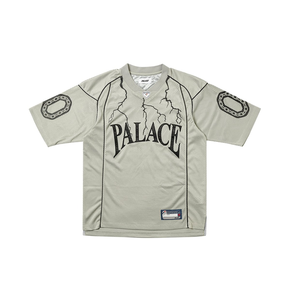 Palace HESH ATHLETIC JERSEY SILVER (Spring 2023) - $148.00