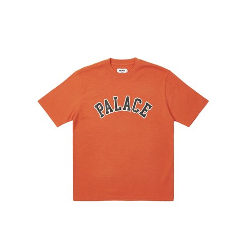 Palace ARCH SLUB T-SHIRT TIGER ORANGE - Colorway