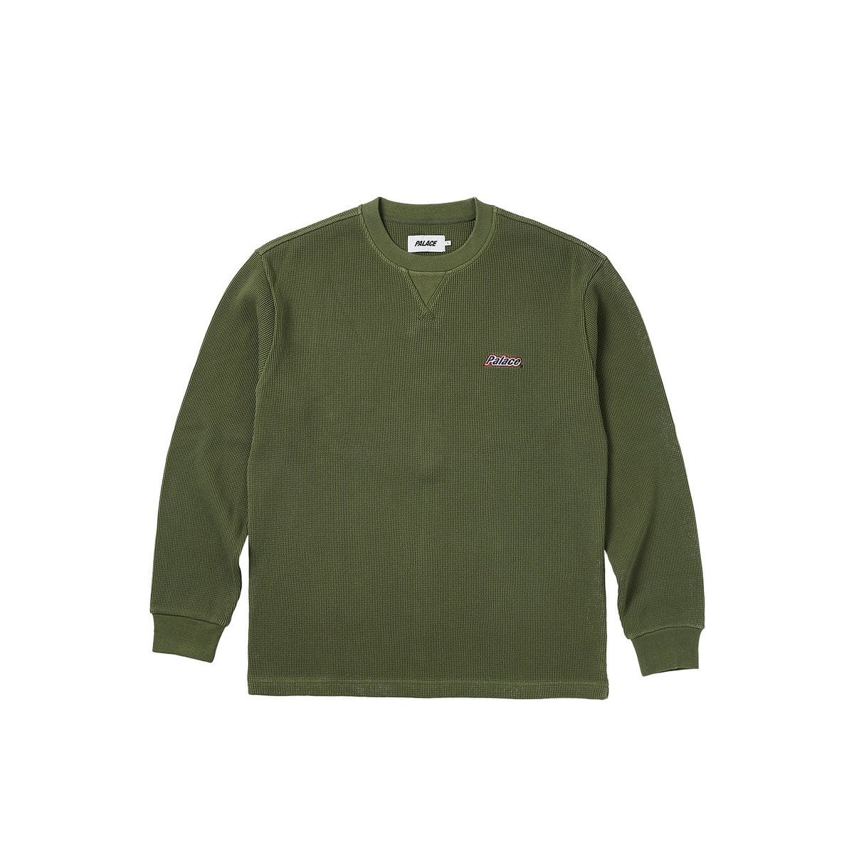 Palace WAFFLE LONGSLEEVE THE DEEP GREEN (Spring 2023) - €88.00